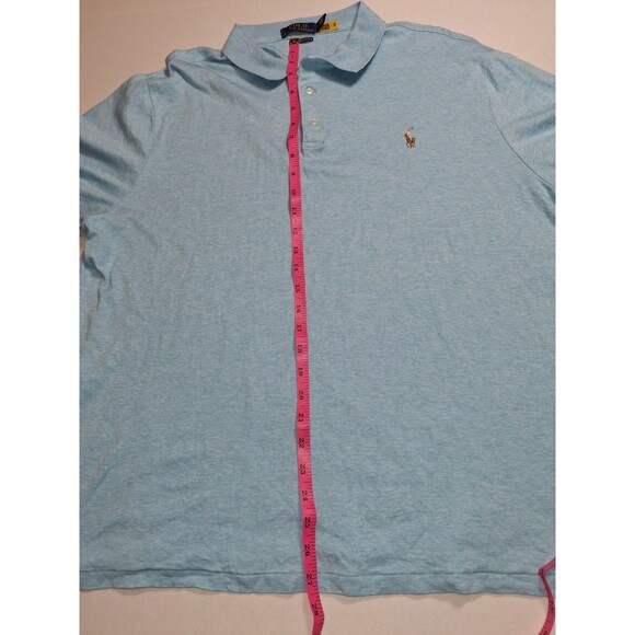 Vtg Polo Ralph Lauren Mens XL Classic Fit Cotton Pique Nit Shirt Embroidered - Picture 6 of 8